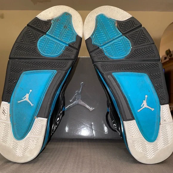 Authentic 2009 Jordan Dub Zero Laser, Blue Size 12 Excellent Condition worn 5x